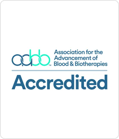 Accreditation  of  American  Association of Blood Banks