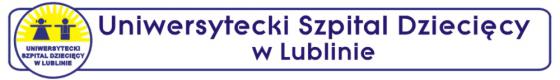 Logo Uniwersytecki Szpital Dziecięcy w Lublinie